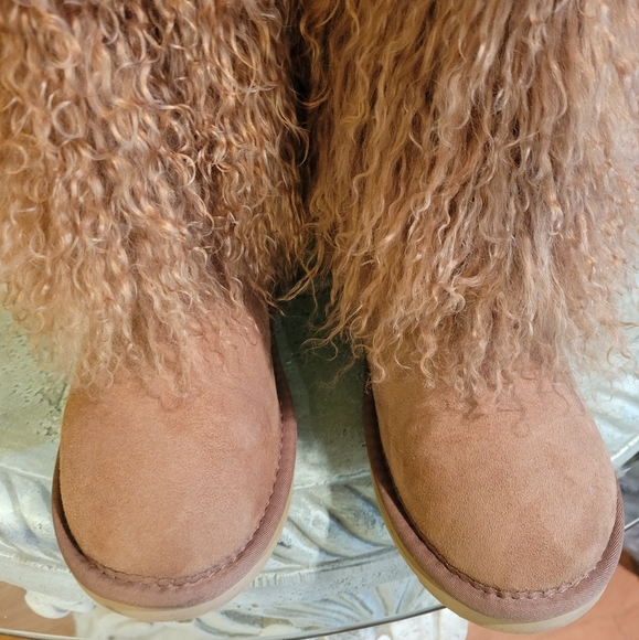 Australia Luxe Collective Huns Boot Mongolian Sheep Hair Sheep in Size 8. #399 - Picture 8 of 17